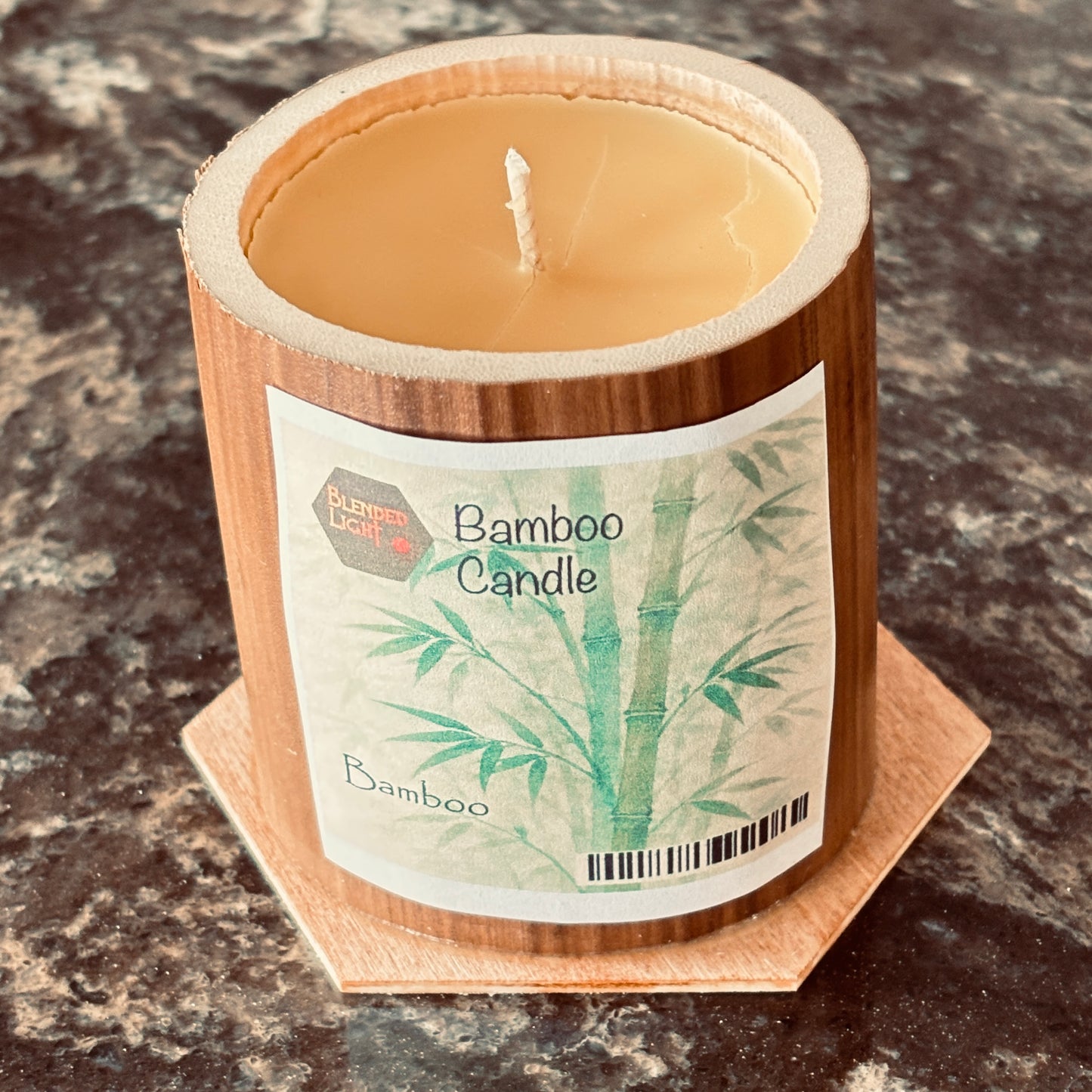 Bamboo Candles - 3 in - Bamboo scent