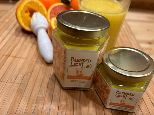 Fresh Squeezed Oranges Container Candle