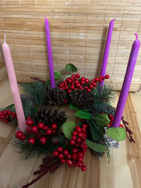12-inch Advent Candles (set of 4)