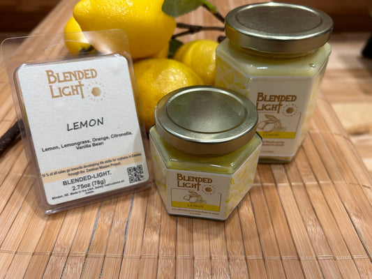Lemon Container Candle