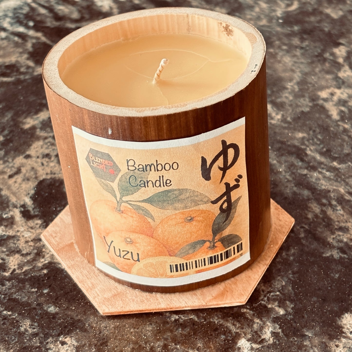Bamboo Candles - 3 in - Yuzu scent