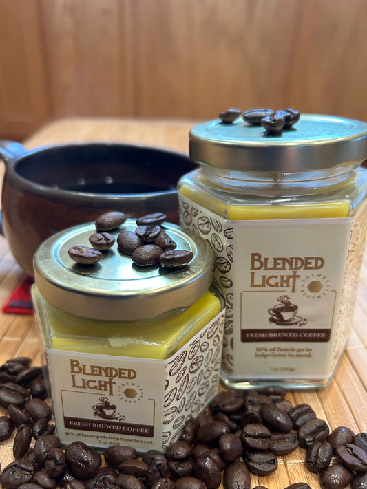 Fresh Brewed Coffee Container Candle
