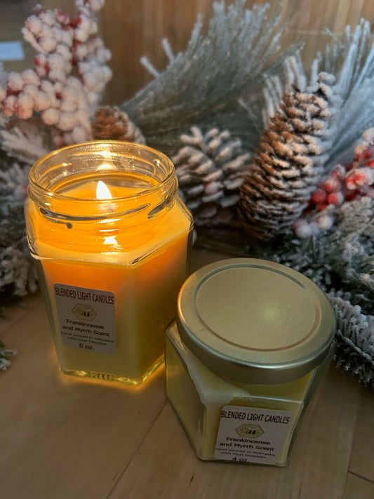 Frankincense and Myrrh Container Candle