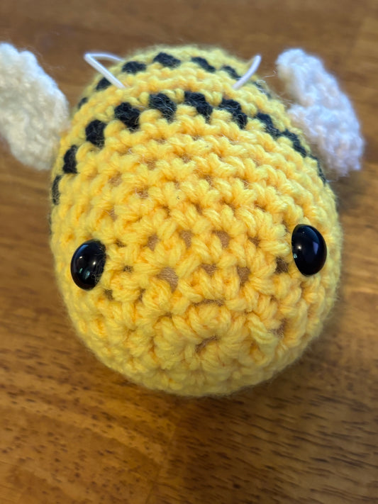 Bee-Freshie Crocheted Bee