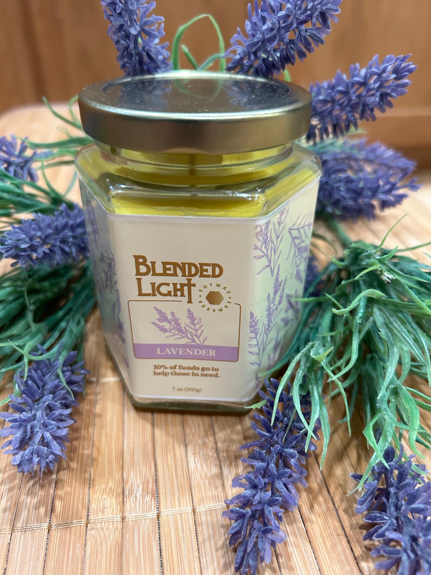 Lavender Container Candle